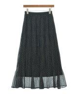 nano UNIVERSE（ナノユニバース）ロング・マキシ丈スカート 黒 サイズ:36(S位) レディース/2200726512032