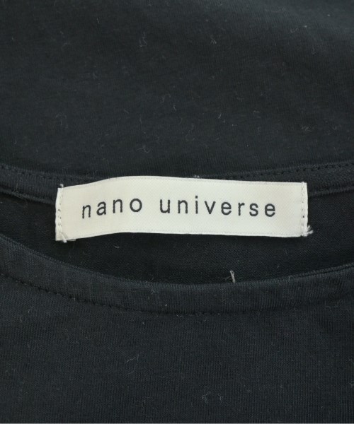 nano UNIVERSE（ナノユニバース）Tシャツ・カットソー 黒 サイズ:F レディース/2200677063133