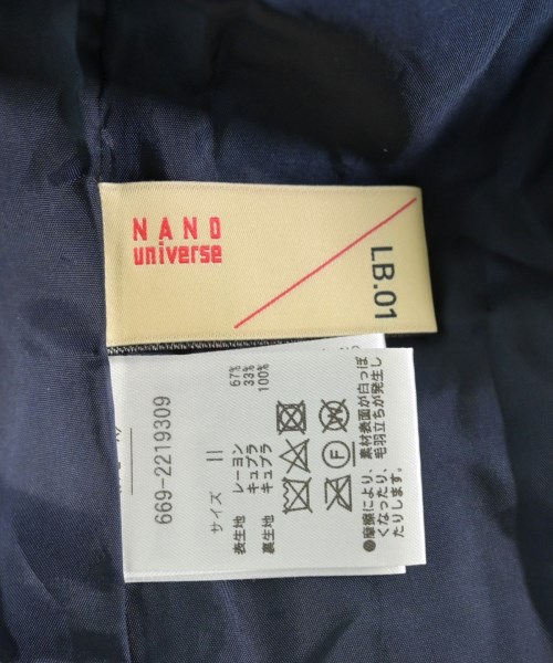 nano UNIVERSE（ナノユニバース）ワンピース 青 サイズ:2(M位) レディース/2200682049214