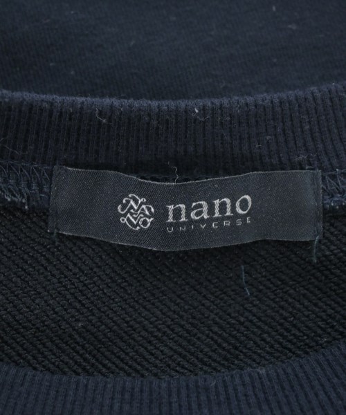 nano UNIVERSE（ナノユニバース）スウェット 紺 サイズ:F レディース/2200673247025