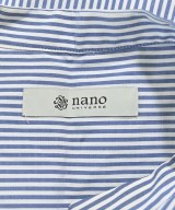 nano UNIVERSE（ナノユニバース）カジュアルシャツ 青 サイズ:36(S位) レディース/2200680792143