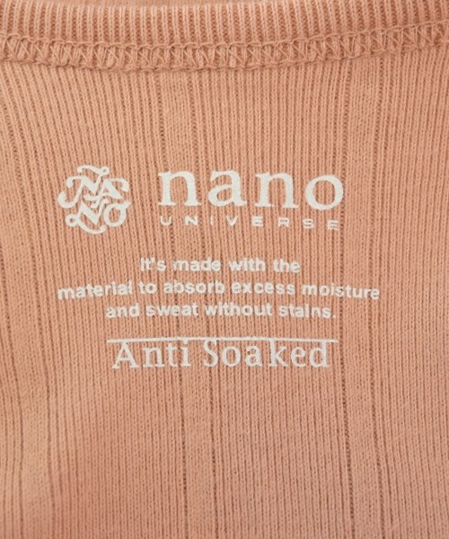 nano UNIVERSE（ナノユニバース）Tシャツ・カットソー ピンク サイズ:38(M位) レディース/2200675775106