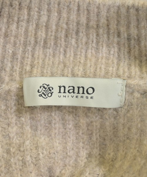 nano UNIVERSE（ナノユニバース）ニット・セーター ベージュ サイズ:38(M位) レディース/2200681951037