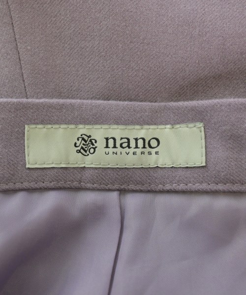 nano UNIVERSE（ナノユニバース）スラックス 紫 サイズ:38(M位) レディース/2200681951129