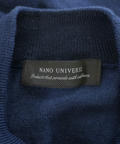 nano UNIVERSE（ナノユニバース）ニット・セーター 紺 サイズ:S レディース/2200682505062