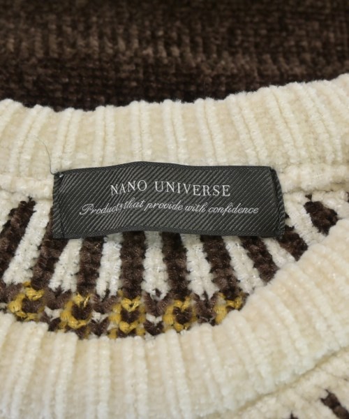 nano UNIVERSE（ナノユニバース）ニット・セーター 茶 サイズ:S レディース/2200680667052