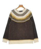 nano UNIVERSE（ナノユニバース）ニット・セーター 茶 サイズ:S レディース/2200680667052