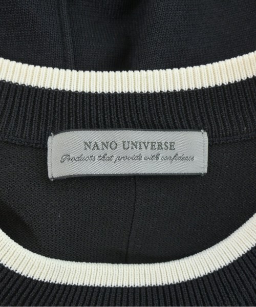 nano UNIVERSE（ナノユニバース）ニット・セーター 黒 サイズ:F レディース/2200682062022
