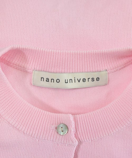 nano UNIVERSE（ナノユニバース）カーディガン ピンク サイズ:F レディース/2200683594041