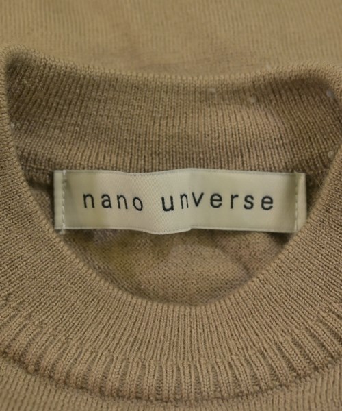 nano UNIVERSE（ナノユニバース）ニット・セーター 茶 サイズ:S レディース/2200684591018