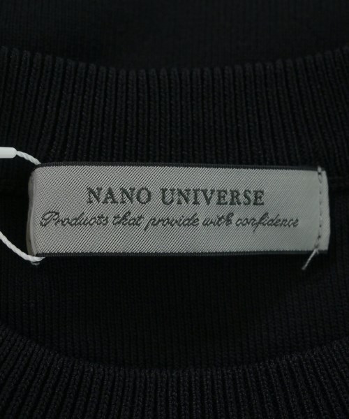nano UNIVERSE（ナノユニバース）ベスト/ノースリーブ 黒 サイズ:F レディース/2200688982034