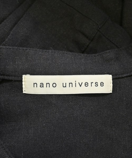 nano UNIVERSE（ナノユニバース）ブラウス 黒 サイズ:F レディース/2200689134036