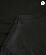 nano UNIVERSE（ナノユニバース）Tシャツ・カットソー 黒 サイズ:36(S位) レディース/2200689615047