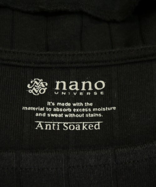 nano UNIVERSE（ナノユニバース）Tシャツ・カットソー 黒 サイズ:F レディース/2200689615054