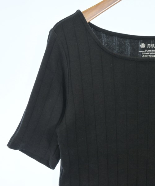 nano UNIVERSE（ナノユニバース）Tシャツ・カットソー 黒 サイズ:F レディース/2200689615054