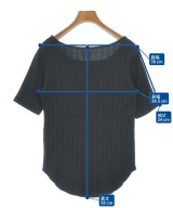 nano UNIVERSE（ナノユニバース）Tシャツ・カットソー 黒 サイズ:F レディース/2200689615054