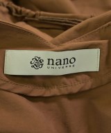 nano UNIVERSE（ナノユニバース）ブラウス 茶 サイズ:36(S位) レディース/2200689817021