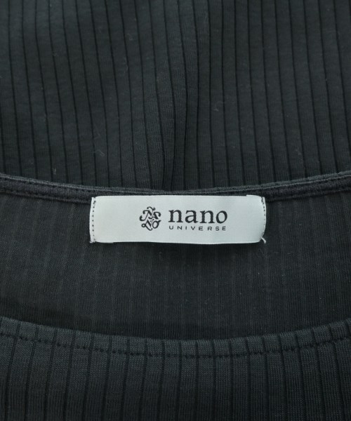 nano UNIVERSE（ナノユニバース）Tシャツ・カットソー 黒 サイズ:36(S位) レディース/2200689817038