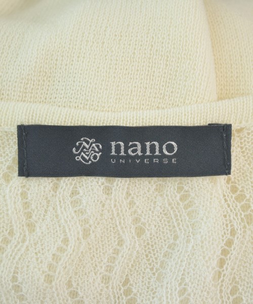 nano UNIVERSE（ナノユニバース）ニット・セーター 白 サイズ:F レディース/2200689867095