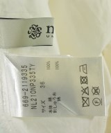 nano UNIVERSE（ナノユニバース）ワンピース 白 サイズ:36(S位) レディース/2200686320050