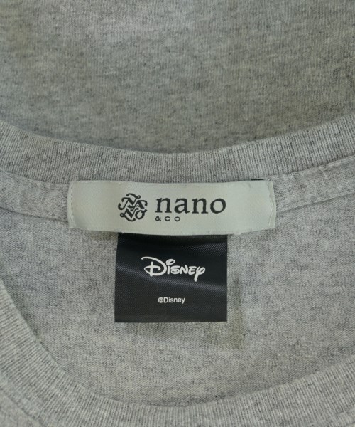 nano UNIVERSE（ナノユニバース）Tシャツ・カットソー グレー サイズ:-(L位) レディース/2200686072065