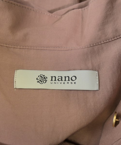 nano UNIVERSE（ナノユニバース）ブラウス ピンク サイズ:36(S位) レディース/2200688091040