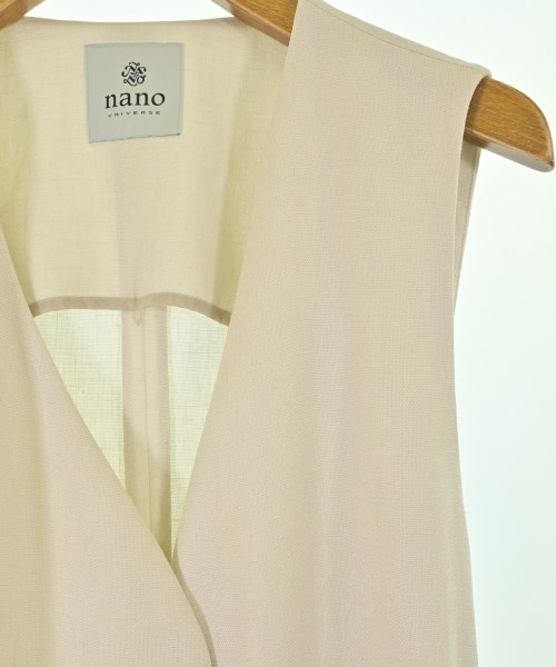 nano UNIVERSE（ナノユニバース）ワンピース ベージュ サイズ:36(S位) レディース/2200691858036
