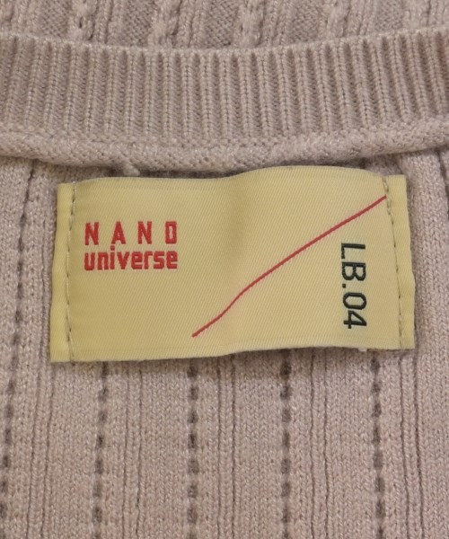 nano UNIVERSE（ナノユニバース）ニット・セーター ピンク サイズ:F レディース/2200689729065