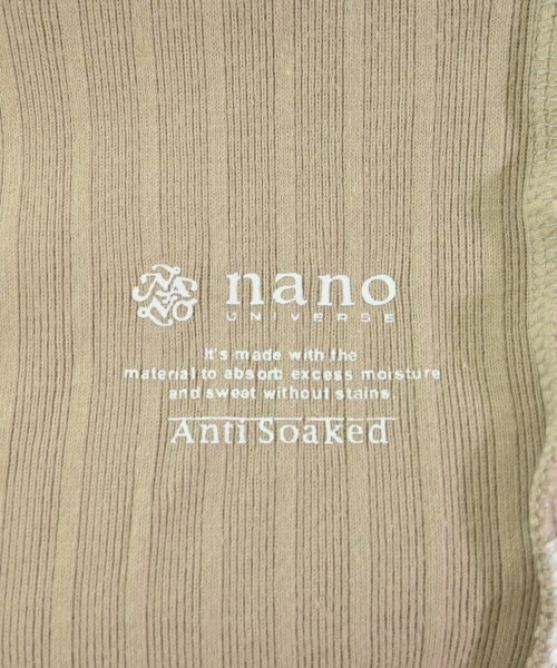 nano UNIVERSE（ナノユニバース）タンクトップ ベージュ サイズ:36(S位) レディース/2200684499055