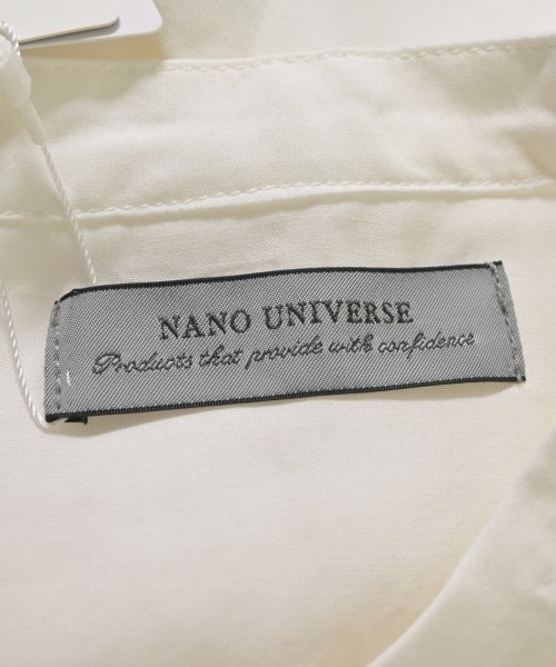 nano UNIVERSE（ナノユニバース）ブラウス 白 サイズ:F レディース/2200687073153