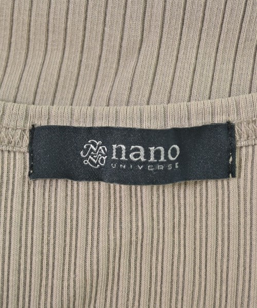 nano UNIVERSE（ナノユニバース）Tシャツ・カットソー ベージュ サイズ:38(M位) レディース/2200691950037