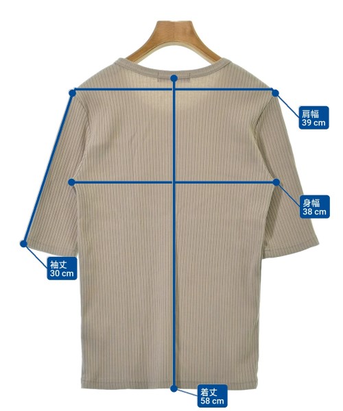 nano UNIVERSE（ナノユニバース）Tシャツ・カットソー ベージュ サイズ:38(M位) レディース/2200691950037
