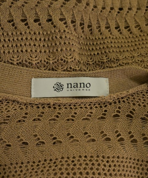 nano UNIVERSE（ナノユニバース）カーディガン 茶 サイズ:38(M位) レディース/2200690757064