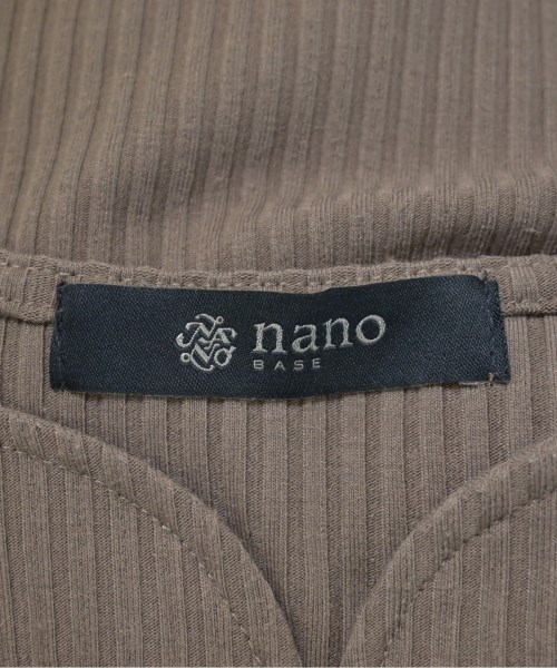 nano UNIVERSE（ナノユニバース）ニット・セーター 茶 サイズ:36(S位) レディース/2200693163121
