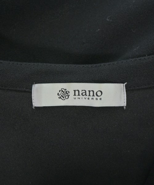nano UNIVERSE（ナノユニバース）ブラウス 黒 サイズ:F レディース/2200693237044