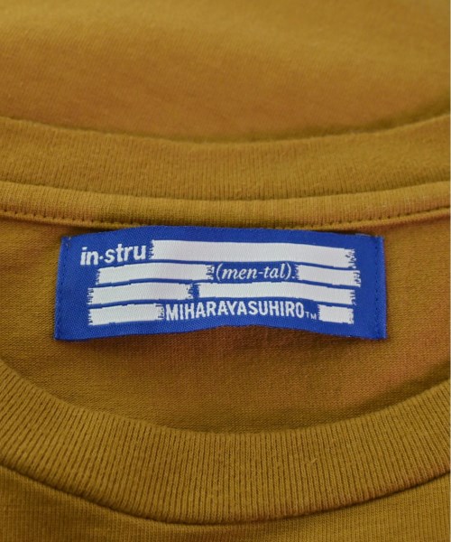 MIHARA YASUHIRO（ミハラヤスヒロ）Tシャツ・カットソー 茶 サイズ:48
