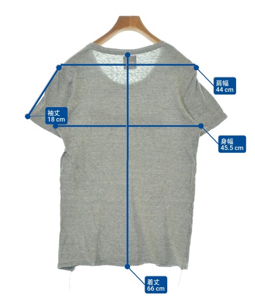 MIHARA YASUHIRO（ミハラヤスヒロ）Tシャツ・カットソー グレー サイズ:S メンズ/2200634891229