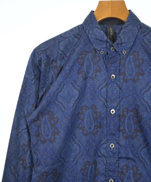 MIHARA YASUHIRO（ミハラヤスヒロ）カジュアルシャツ 青 サイズ:44(S位) メンズ/2200548717028