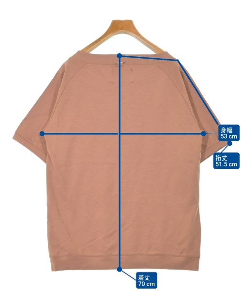 MIHARA YASUHIRO（ミハラヤスヒロ）Tシャツ・カットソー 茶 サイズ:44(S位) メンズ/2200579172254