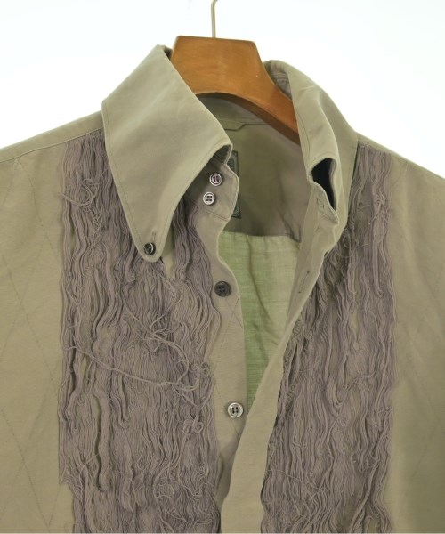 MIHARA YASUHIRO（ミハラヤスヒロ）カジュアルシャツ カーキ サイズ:M メンズ/2200612333079