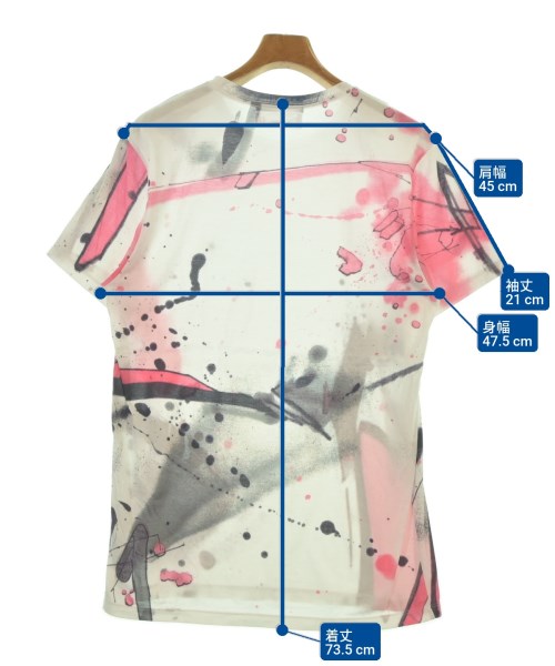 MIHARA YASUHIRO（ミハラヤスヒロ）Tシャツ・カットソー 白 サイズ:44(S位) メンズ/2200566291104