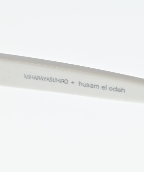 MIHARA YASUHIRO（ミハラヤスヒロ）サングラス 白 サイズ:- メンズ/2200677657080