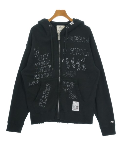 Maison MIHARA YASUHIRO(メゾンミハラヤスヒロ)パーカー 黒 サイズ:44(S位)/2200659744036