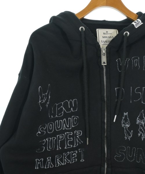 Maison MIHARA YASUHIRO（メゾンミハラヤスヒロ）パーカー 黒 サイズ:44(S位) メンズ/2200659744036