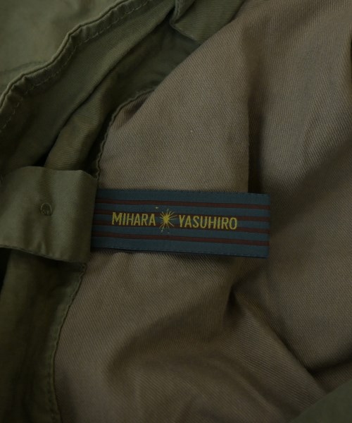 MIHARA YASUHIRO（ミハラヤスヒロ）ミリタリーブルゾン カーキ サイズ:48(L位) メンズ/2200645214079