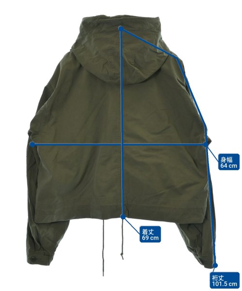 MIHARA YASUHIRO（ミハラヤスヒロ）ミリタリーブルゾン カーキ サイズ:48(L位) メンズ/2200645214079