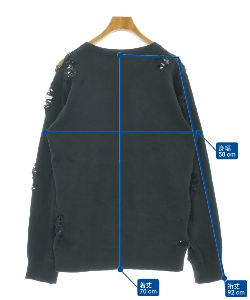 MIHARA YASUHIRO（ミハラヤスヒロ）スウェット 黒 サイズ:46(M位) メンズ/2200647832011