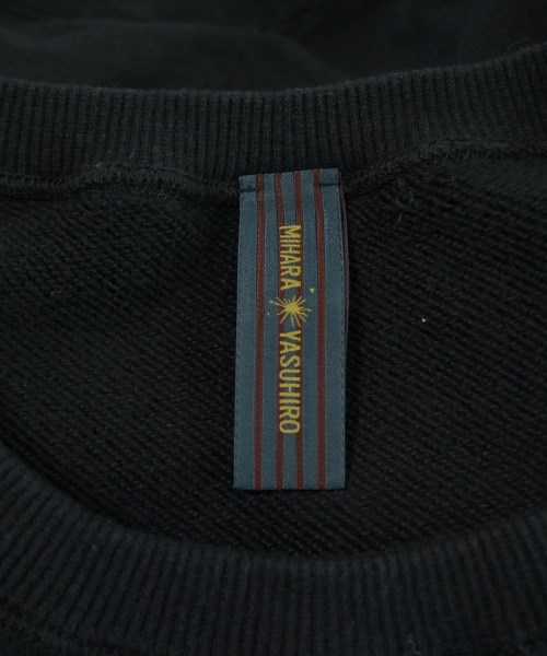 MIHARA YASUHIRO（ミハラヤスヒロ）スウェット 黒 サイズ:48(L位) メンズ/2200648152033