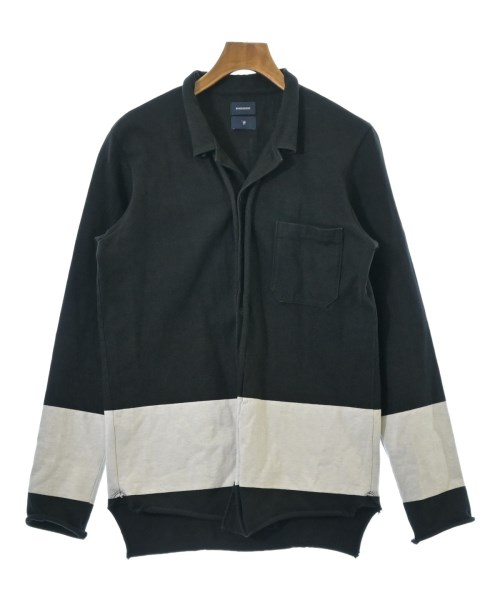 MIHARA YASUHIRO(ミハラヤスヒロ)カジュアルシャツ 黒 サイズ:M/2200640634087