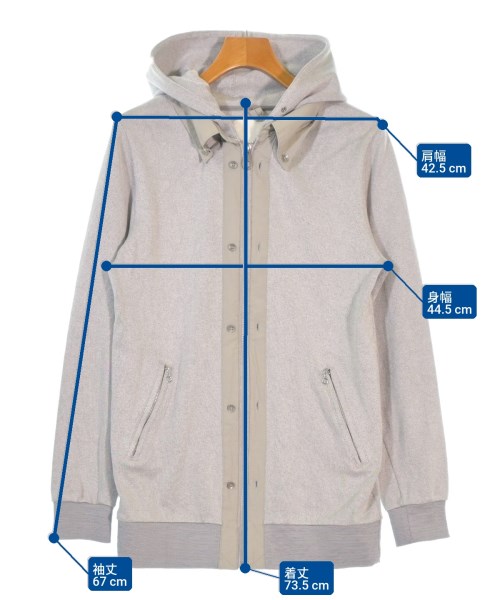 MIHARA YASUHIRO（ミハラヤスヒロ）パーカー グレー サイズ:S メンズ/2200667970199